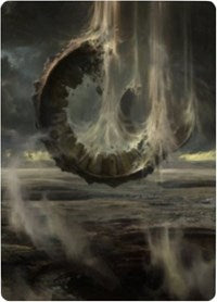 Wasteland Art Card [Zendikar Rising Art Series] | Deep Dive Games St. Marys