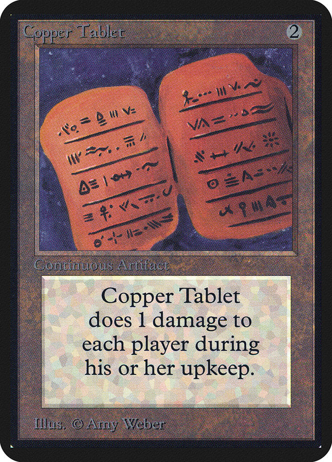 Copper Tablet [Alpha Edition] | Deep Dive Games St. Marys