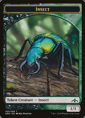 Saproling // Insect Double-Sided Token [Guilds of Ravnica Guild Kit Tokens] | Deep Dive Games St. Marys