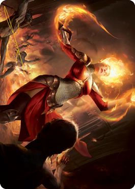 Light Up the Night Art Card (Gold-Stamped Signature) [Innistrad: Midnight Hunt Art Series] | Deep Dive Games St. Marys