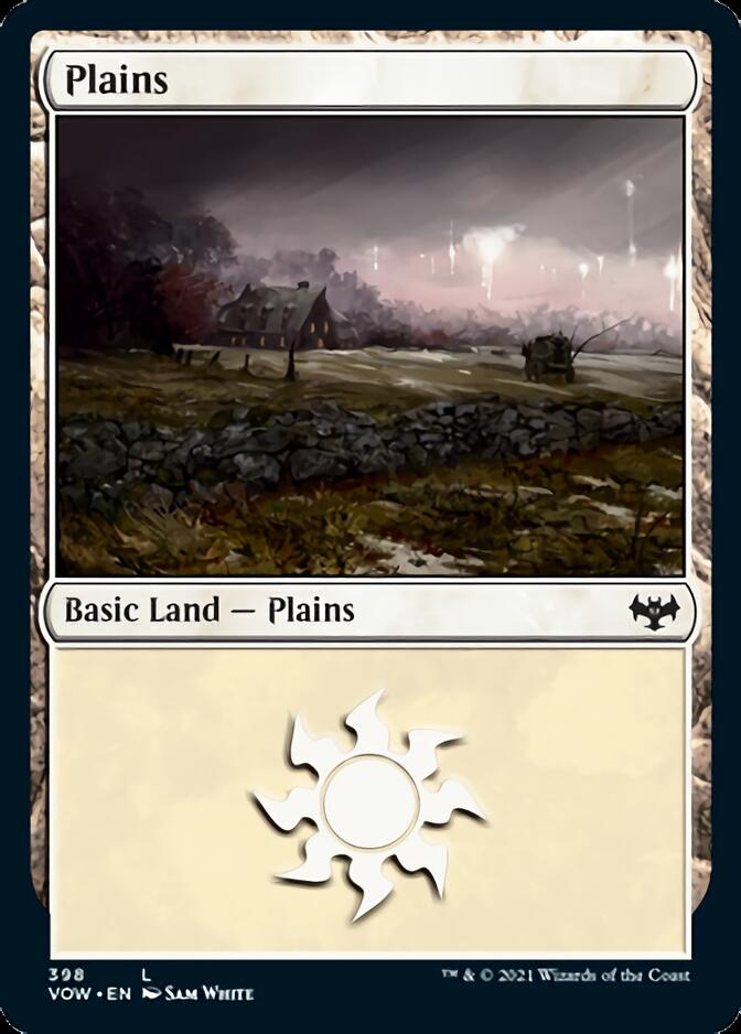 Plains (398) [Innistrad: Crimson Vow] | Deep Dive Games St. Marys