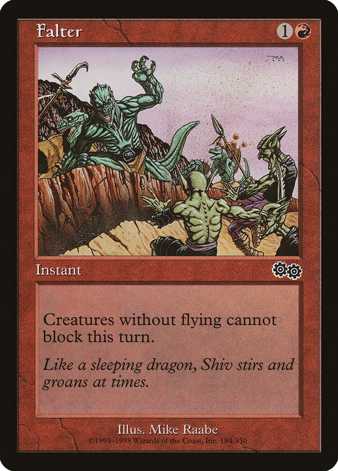 Falter [Urza's Saga] | Deep Dive Games St. Marys