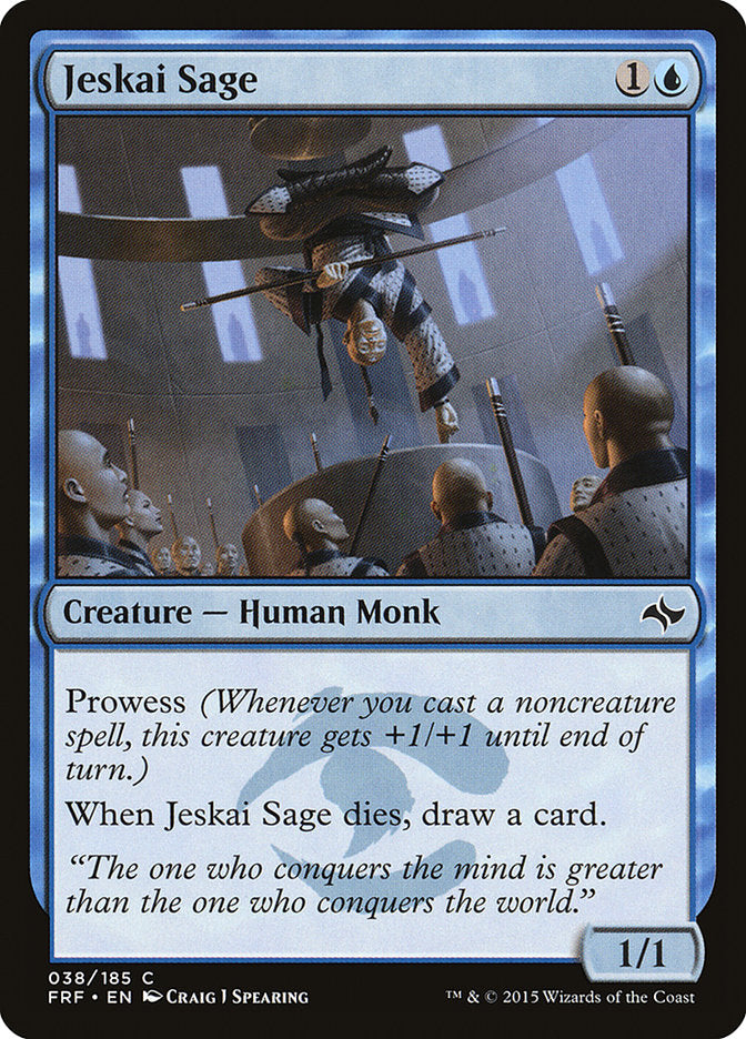 Jeskai Sage [Fate Reforged] | Deep Dive Games St. Marys