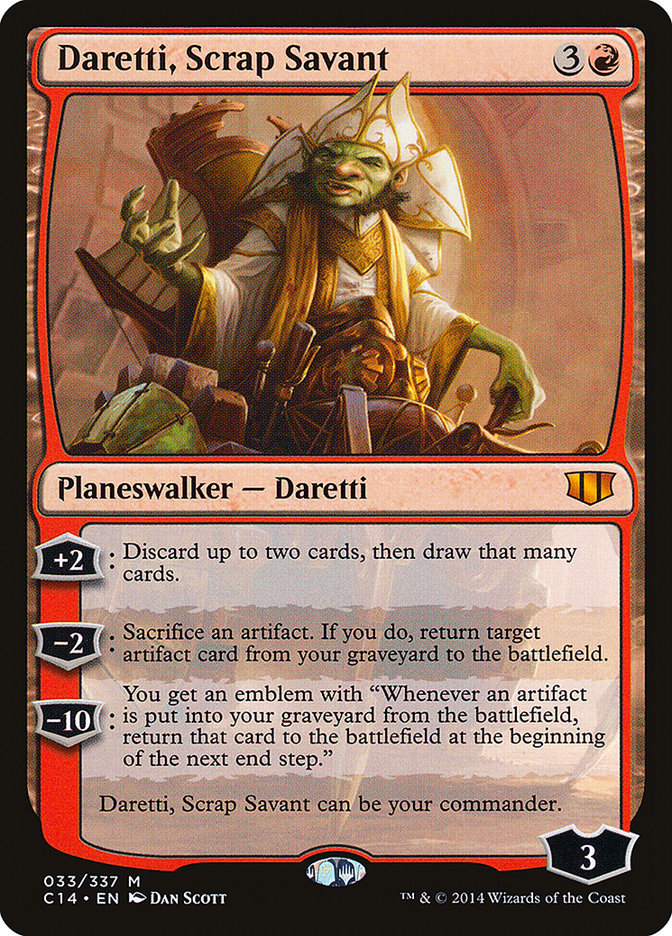 Daretti, Scrap Savant [Commander 2014] | Deep Dive Games St. Marys