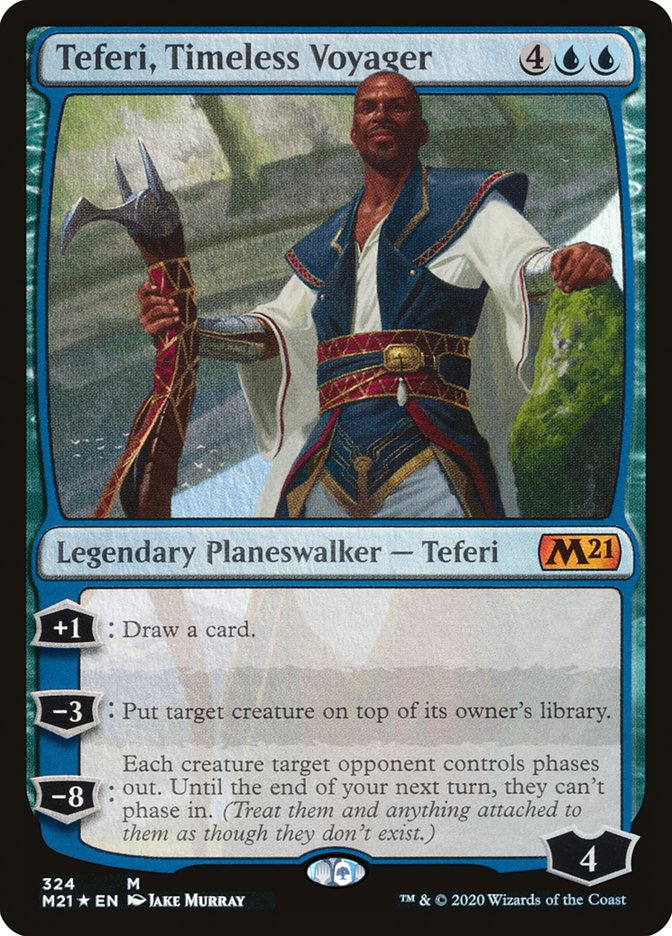 Teferi, Timeless Voyager [Core Set 2021] | Deep Dive Games St. Marys