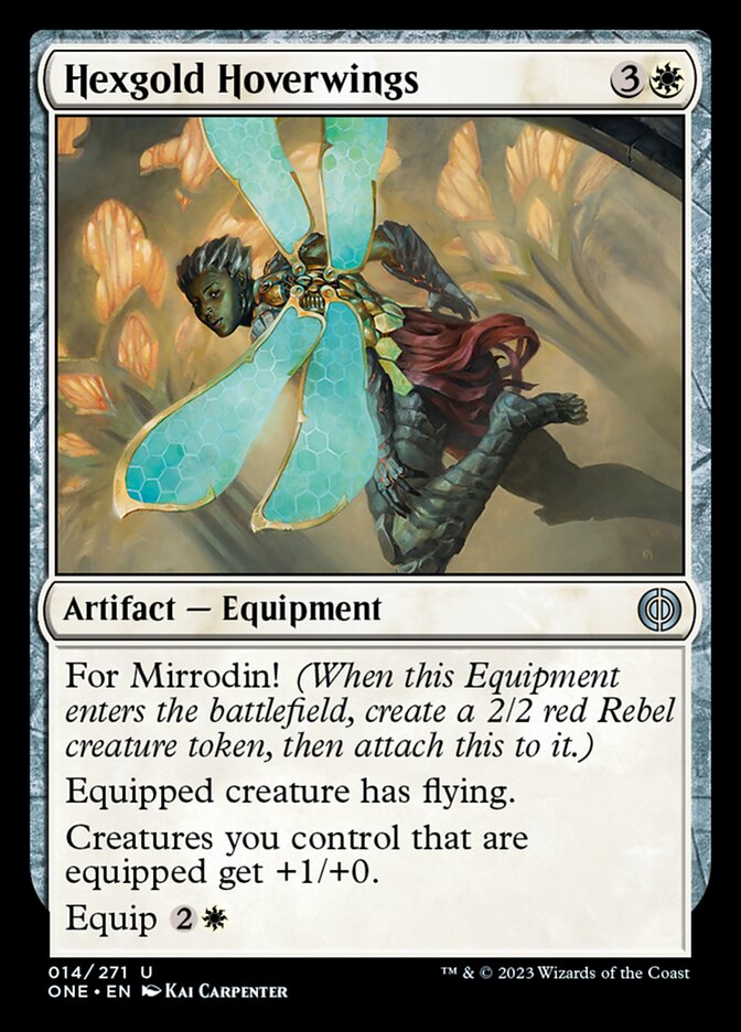Hexgold Hoverwings [Phyrexia: All Will Be One] | Deep Dive Games St. Marys