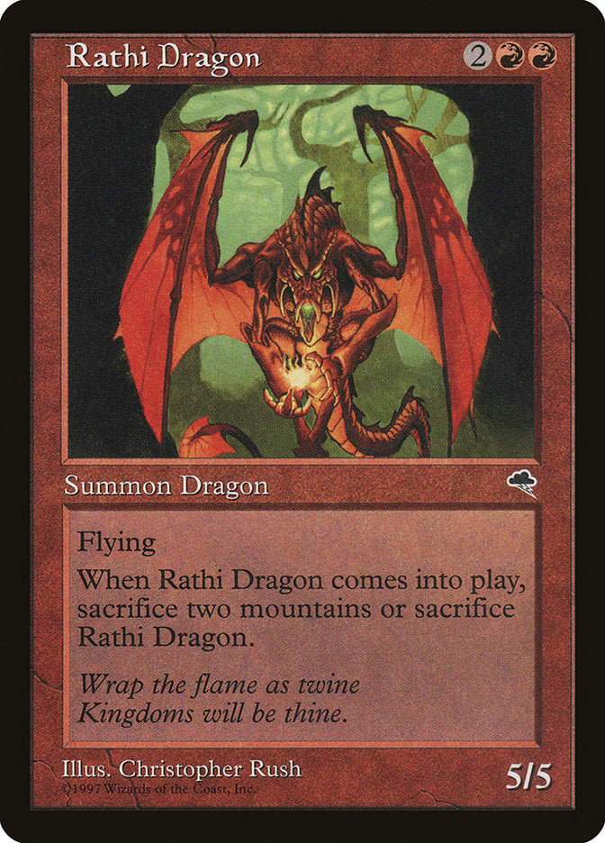 Rathi Dragon [Tempest] | Deep Dive Games St. Marys