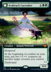 Avabruck Caretaker // Hollowhenge Huntmaster (Extended Art) [Innistrad: Crimson Vow] | Deep Dive Games St. Marys