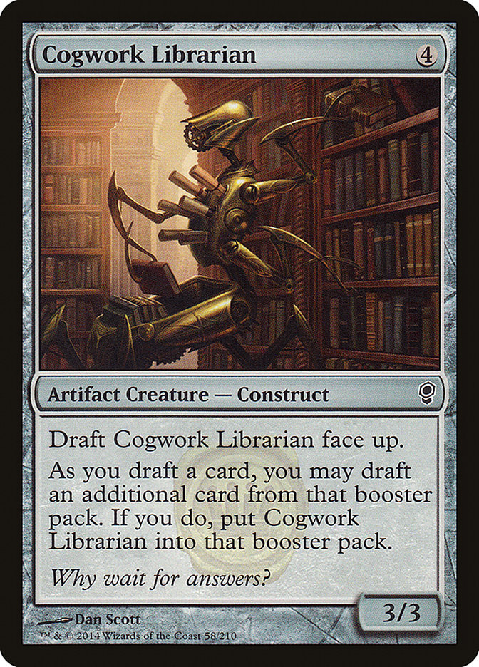 Cogwork Librarian [Conspiracy] | Deep Dive Games St. Marys