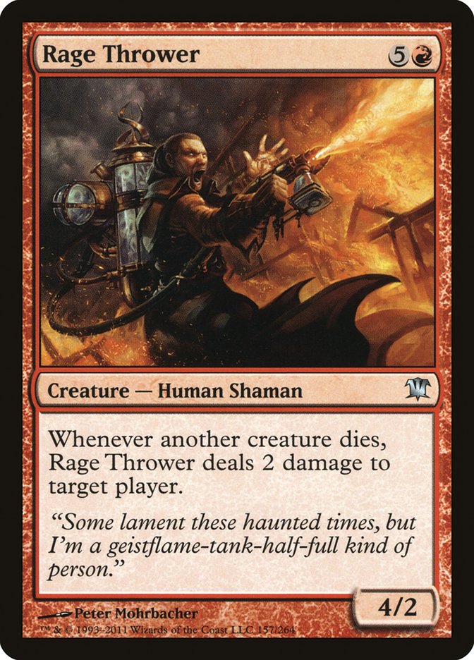 Rage Thrower [Innistrad] | Deep Dive Games St. Marys