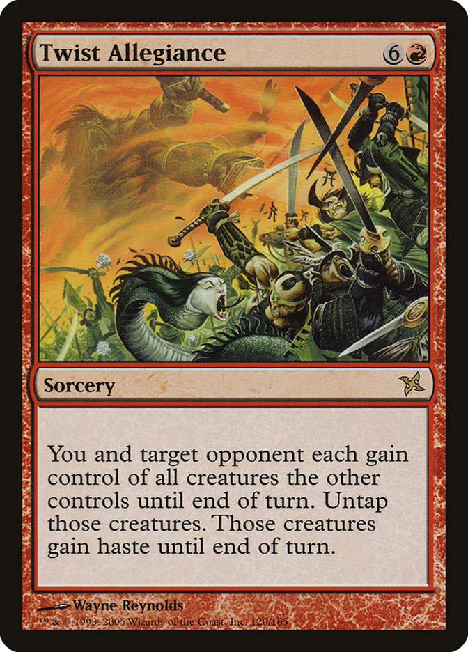 Twist Allegiance [Betrayers of Kamigawa] | Deep Dive Games St. Marys