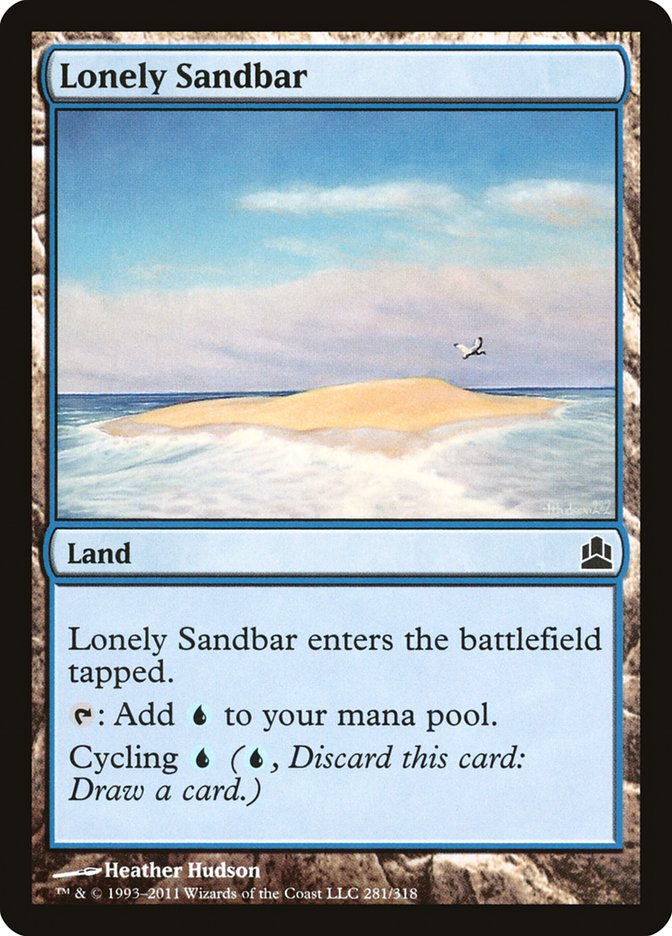 Lonely Sandbar [Commander 2011] | Deep Dive Games St. Marys