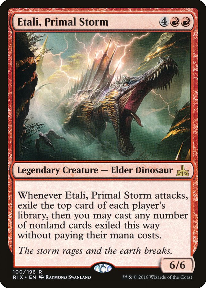 Etali, Primal Storm [Rivals of Ixalan] | Deep Dive Games St. Marys