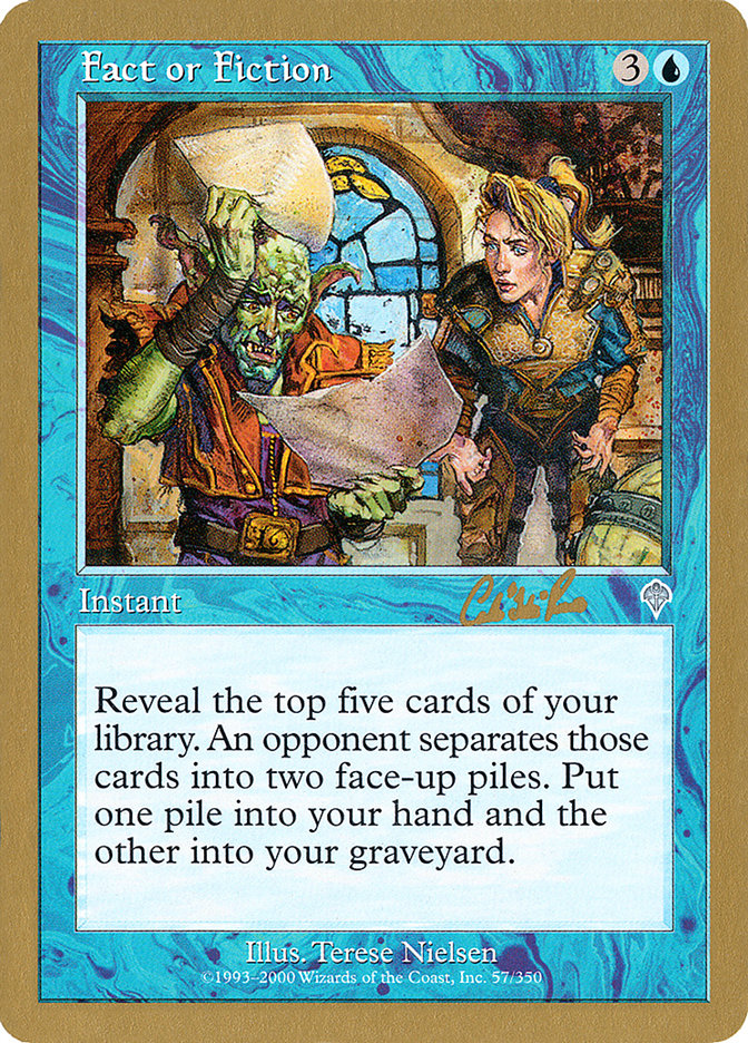 Fact or Fiction (Carlos Romao) [World Championship Decks 2002] | Deep Dive Games St. Marys