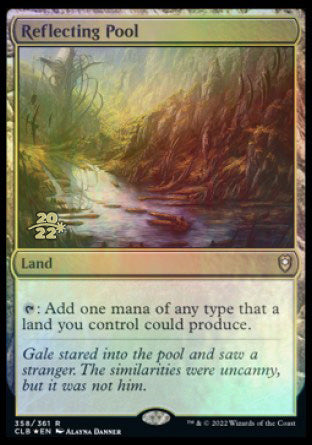 Reflecting Pool [Commander Legends: Battle for Baldur's Gate Prerelease Promos] | Deep Dive Games St. Marys