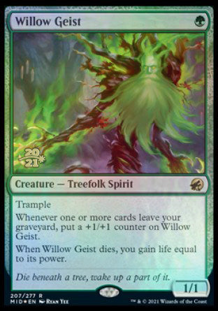 Willow Geist [Innistrad: Midnight Hunt Prerelease Promos] | Deep Dive Games St. Marys