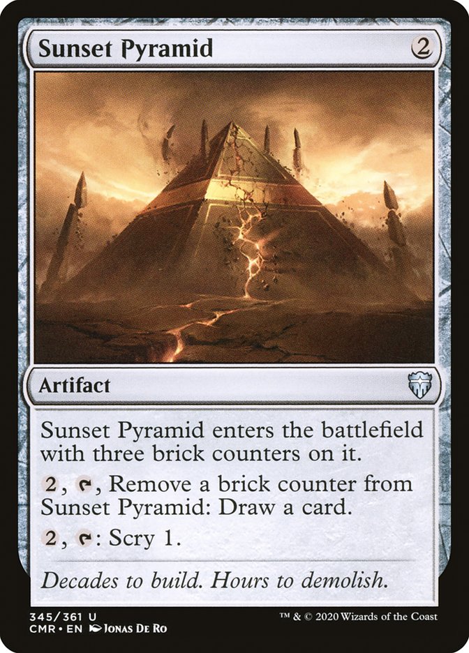 Sunset Pyramid [Commander Legends] | Deep Dive Games St. Marys