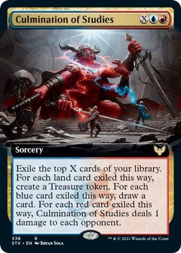 Culmination of Studies (Extended Art) [Strixhaven: School of Mages] | Deep Dive Games St. Marys