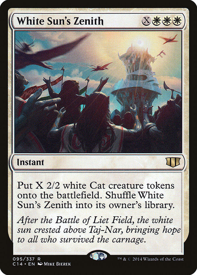 White Sun's Zenith [Commander 2014] | Deep Dive Games St. Marys