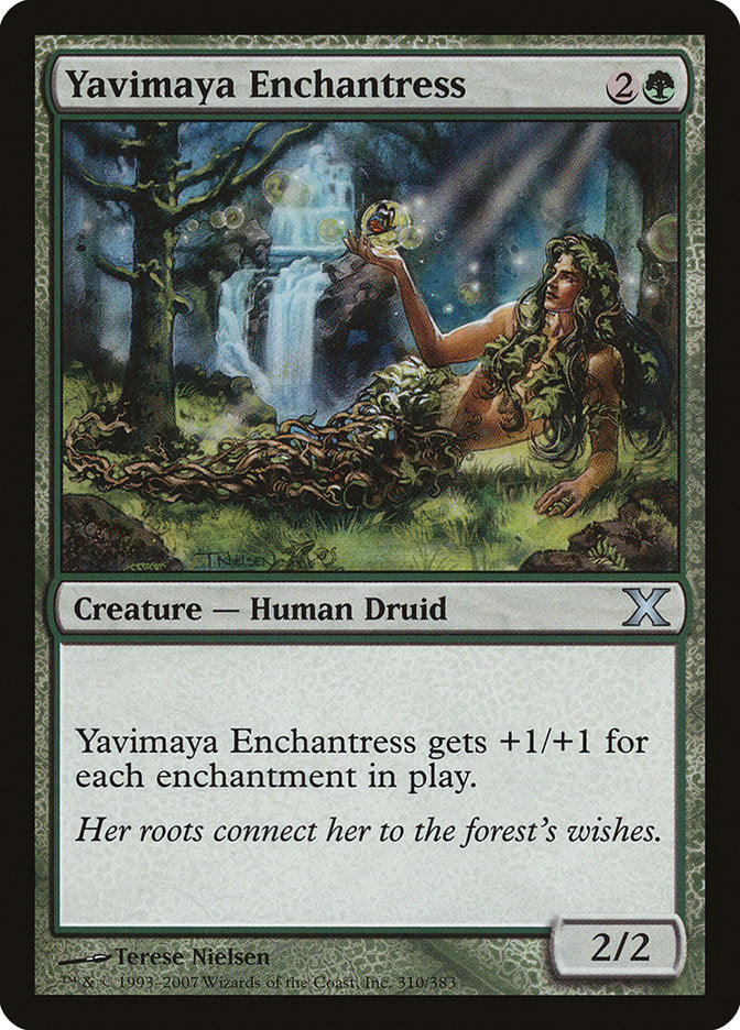 Yavimaya Enchantress [Tenth Edition] | Deep Dive Games St. Marys