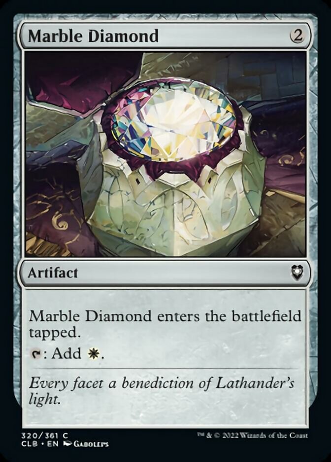 Marble Diamond [Commander Legends: Battle for Baldur's Gate] | Deep Dive Games St. Marys