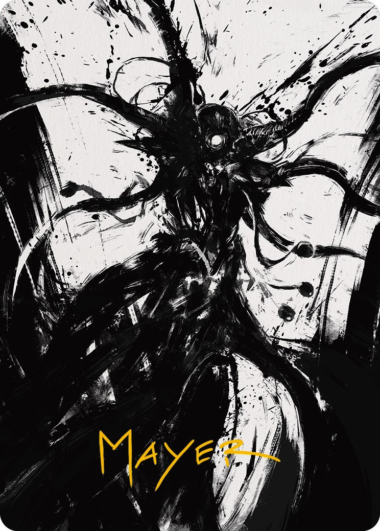 Tekuthal, Inquiry Dominus Art Card (Gold-Stamped Signature) [Phyrexia: All Will Be One Art Series] | Deep Dive Games St. Marys
