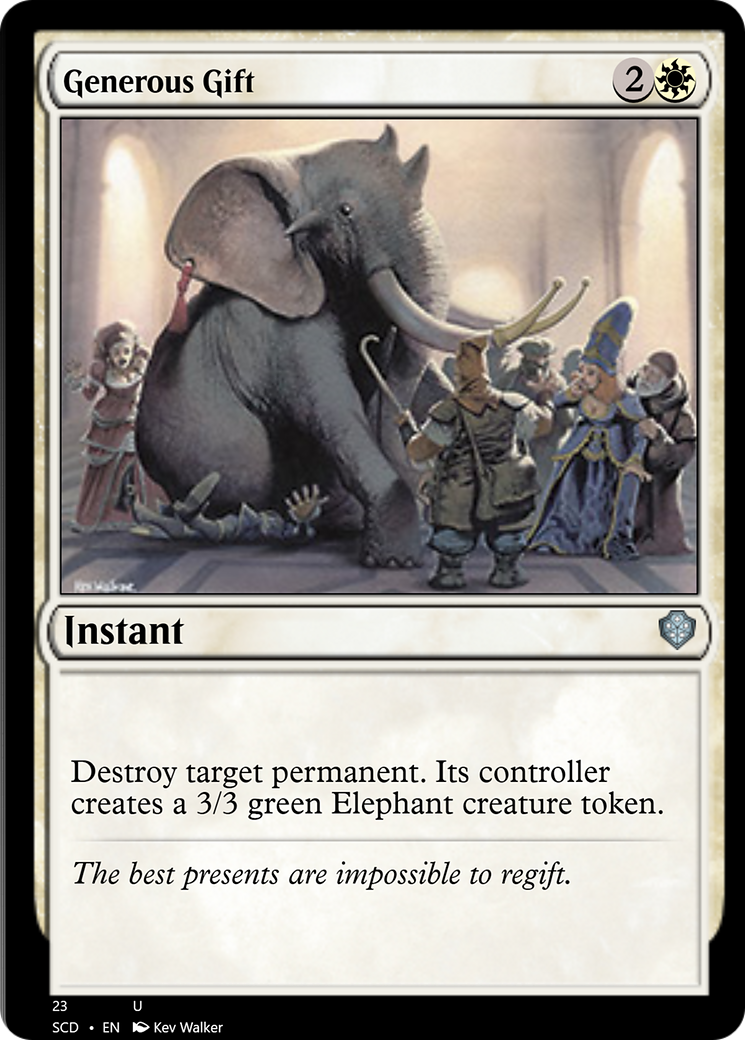Generous Gift [Starter Commander Decks] | Deep Dive Games St. Marys
