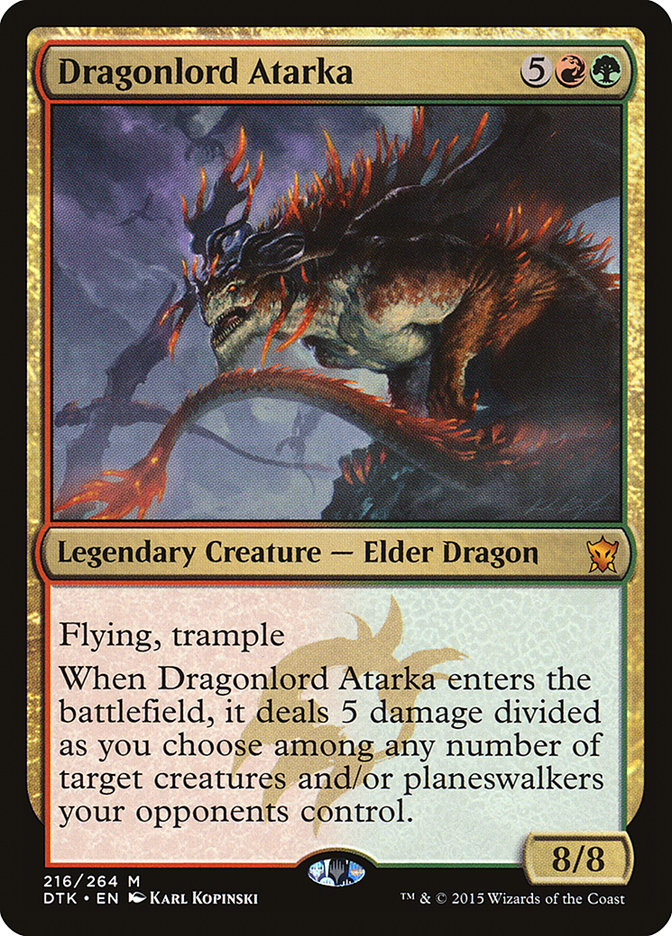 Dragonlord Atarka [Dragons of Tarkir] | Deep Dive Games St. Marys