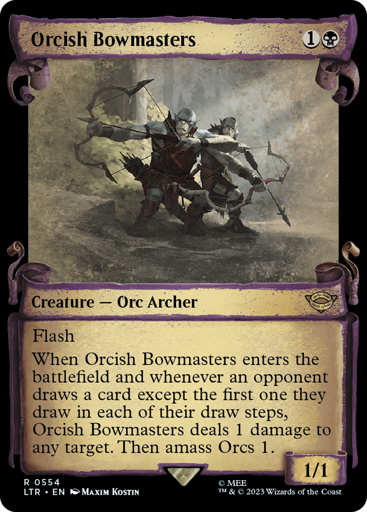 Orcish Bowmasters [The Lord of the Rings: Tales of Middle-Earth Showcase Scrolls] | Deep Dive Games St. Marys