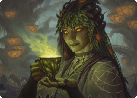Dina, Soul Steeper Art Card [Strixhaven: School of Mages Art Series] | Deep Dive Games St. Marys