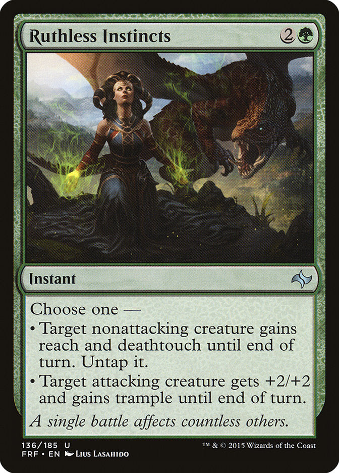 Ruthless Instincts [Fate Reforged] | Deep Dive Games St. Marys