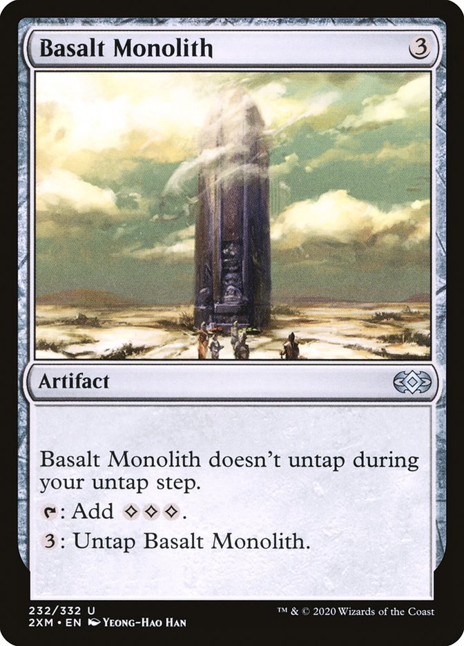 Basalt Monolith [Double Masters] | Deep Dive Games St. Marys