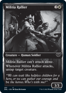 Militia Rallier [Innistrad: Double Feature] | Deep Dive Games St. Marys