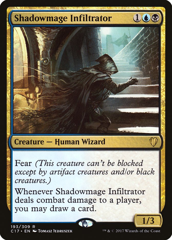 Shadowmage Infiltrator [Commander 2017] | Deep Dive Games St. Marys