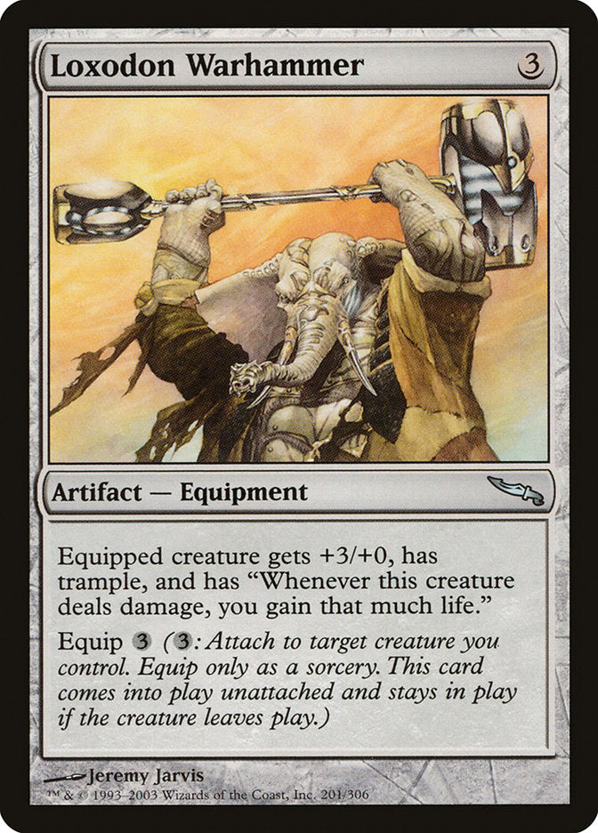 Loxodon Warhammer [Mirrodin] | Deep Dive Games St. Marys
