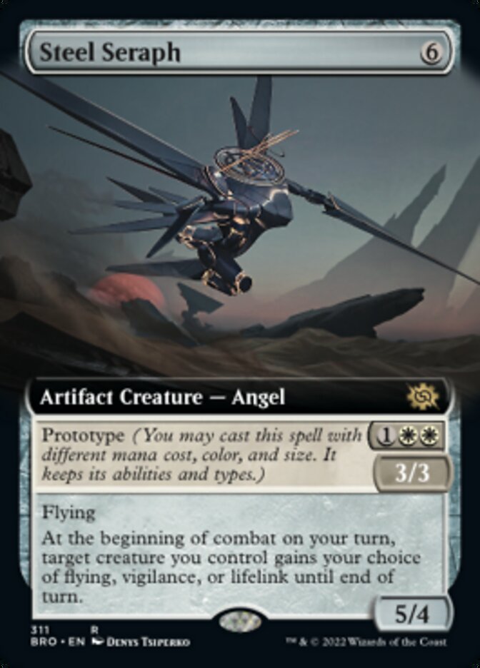 Steel Seraph (Extended Art) [The Brothers' War] | Deep Dive Games St. Marys