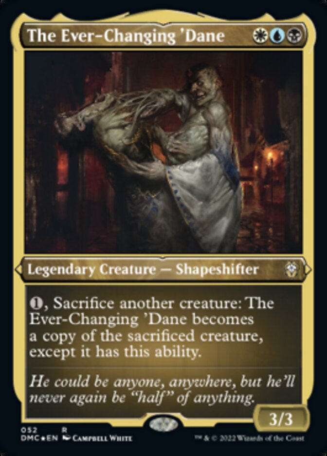 The Ever-Changing 'Dane (Foil Etched) [Dominaria United Commander] | Deep Dive Games St. Marys