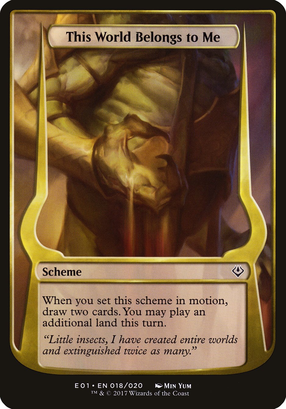 This World Belongs to Me (Schemes) [Archenemy: Nicol Bolas Schemes] | Deep Dive Games St. Marys