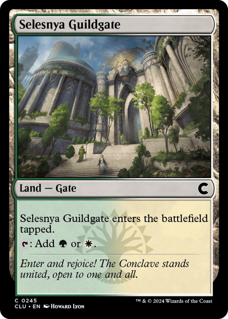 Selesnya Guildgate [Ravnica: Clue Edition] | Deep Dive Games St. Marys