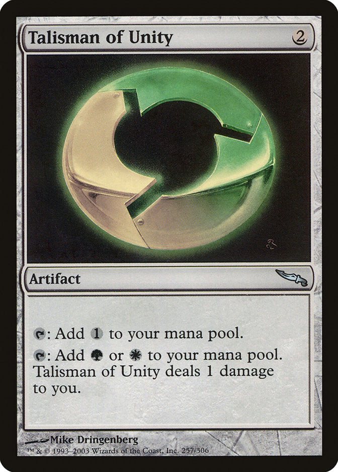 Talisman of Unity [Mirrodin] | Deep Dive Games St. Marys