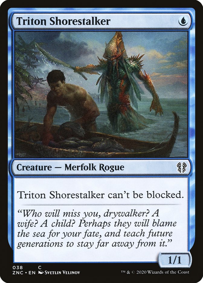 Triton Shorestalker [Zendikar Rising Commander] | Deep Dive Games St. Marys