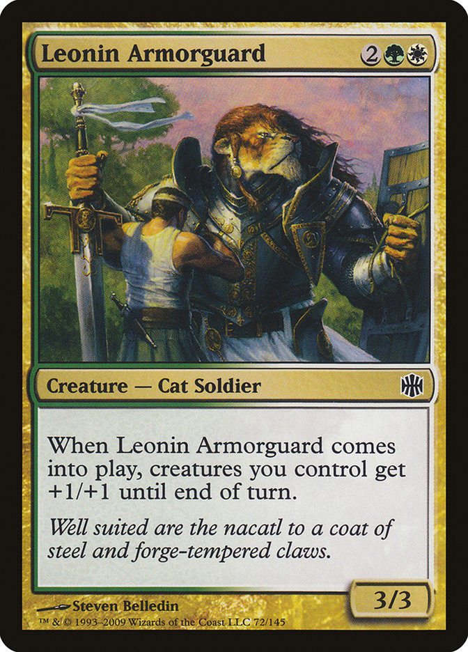 Leonin Armorguard [Alara Reborn] | Deep Dive Games St. Marys