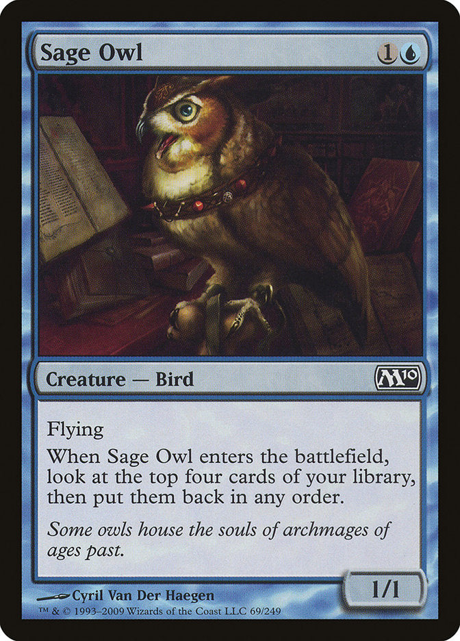 Sage Owl [Magic 2010] | Deep Dive Games St. Marys