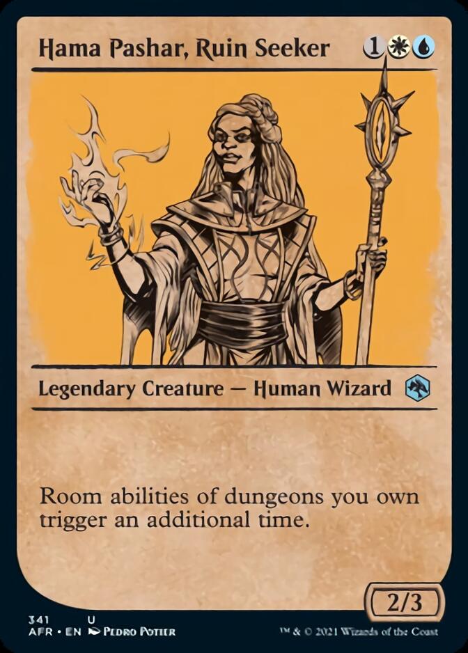 Hama Pashar, Ruin Seeker (Showcase) [Dungeons & Dragons: Adventures in the Forgotten Realms] | Deep Dive Games St. Marys