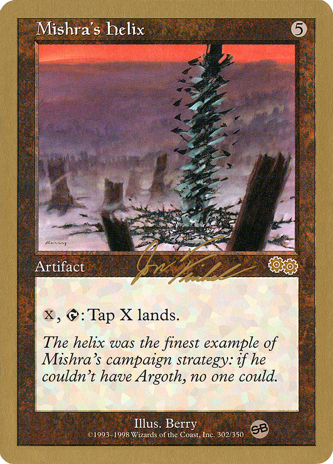 Mishra's Helix (Jon Finkel) (SB) [World Championship Decks 2000] | Deep Dive Games St. Marys