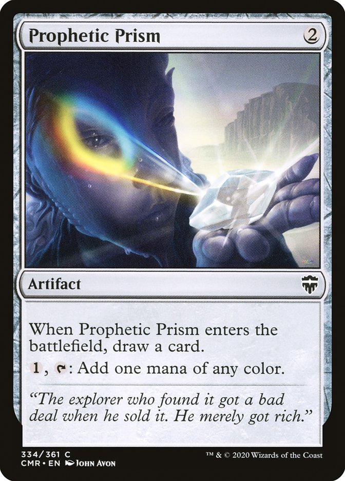 Prophetic Prism [Commander Legends] | Deep Dive Games St. Marys