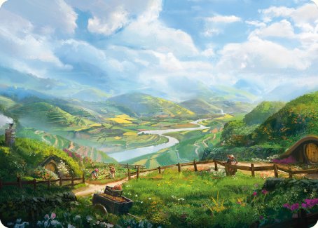 Plains Art Card [The Lord of the Rings: Tales of Middle-earth Art Series] | Deep Dive Games St. Marys