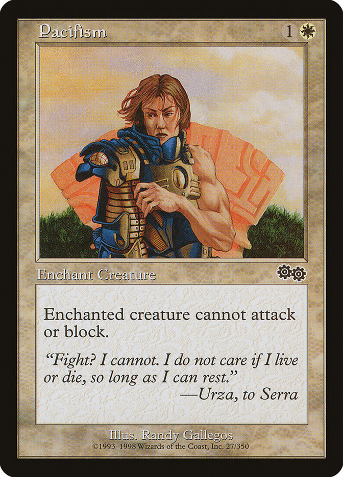 Pacifism [Urza's Saga] | Deep Dive Games St. Marys