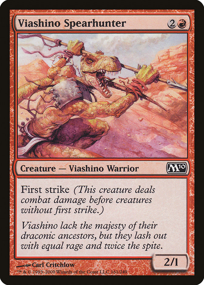 Viashino Spearhunter [Magic 2010] | Deep Dive Games St. Marys