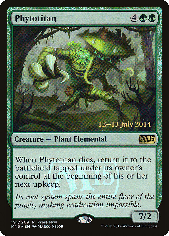 Phytotitan [Magic 2015 Prerelease Promos] | Deep Dive Games St. Marys